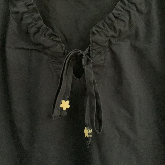 Koi by Kathy Peterson navy Betsey scrub top - Picture 4 of 9